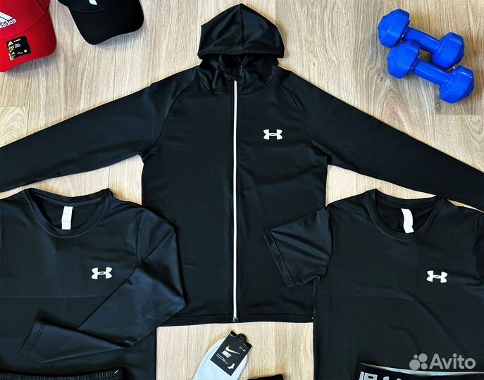 Рашгард Under Armour Black - 5/1, 2/316