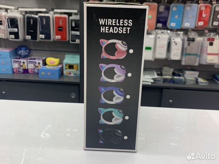 Наушники с ушками cat multi purpose