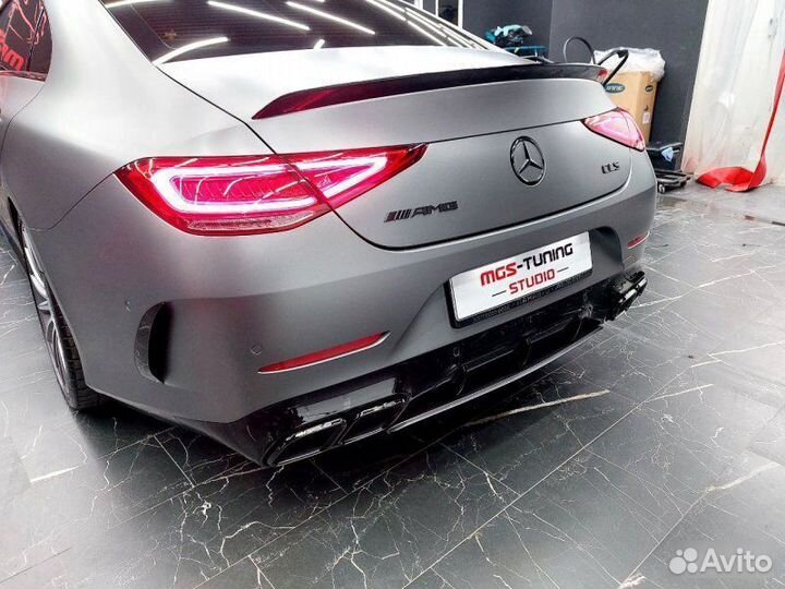 Задний бампер Mercedes CLS C257 стиль AMG GT 63S