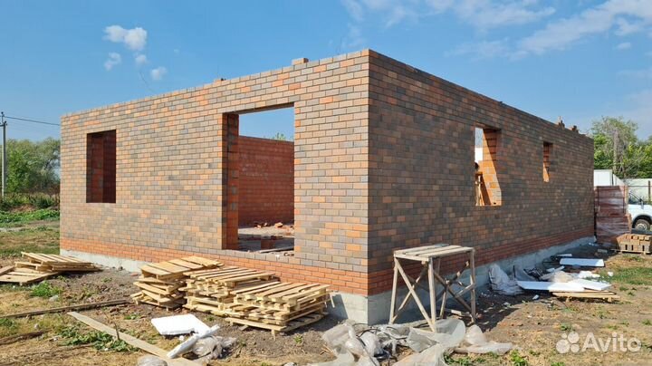 Кирпич облицовочный баварская кладка