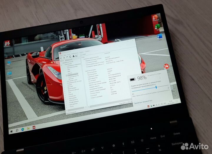 ThinkPad X390 IPS 300nit Core i5 4 ядра ультра