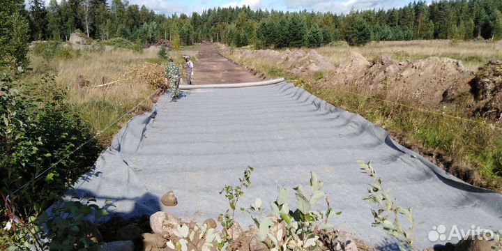 Геотекстиль, дорнит с доставкой