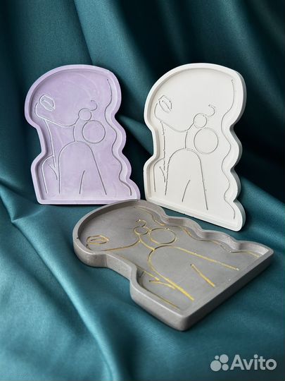 Предметы интерьера из гипса