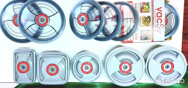 Вакуумные крышки и емкости Вакси Цептер