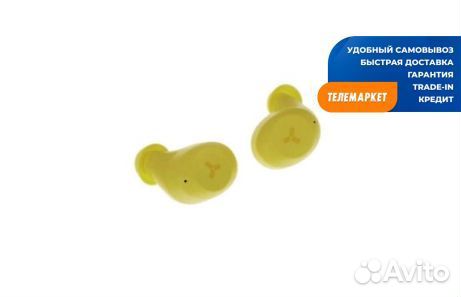 Беспроводные наушники Accesstyle Fox TWS Yellow