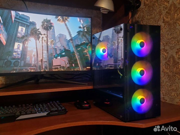 Игровой пк i7(intel xeon 2640v4),1060 6gb,16gbDDR4