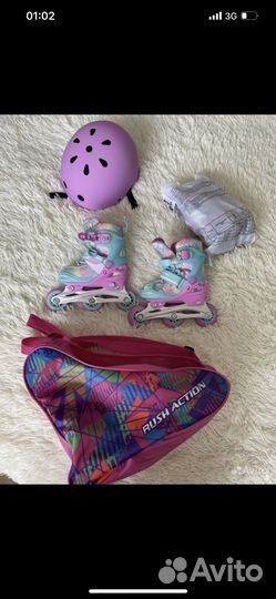 Детские ролики и защита