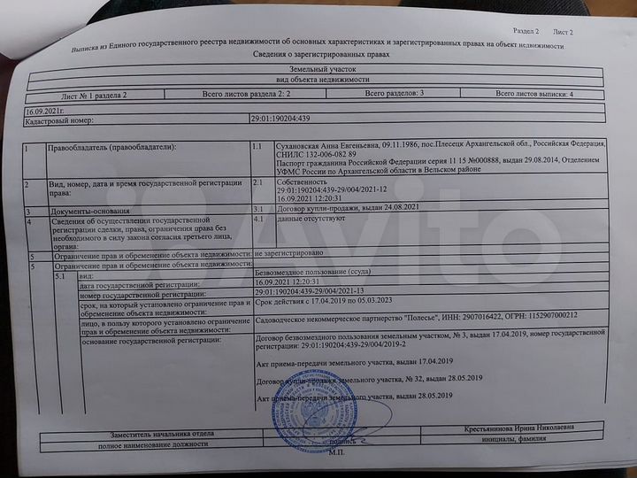 Участок 11 сот. (СНТ, ДНП)