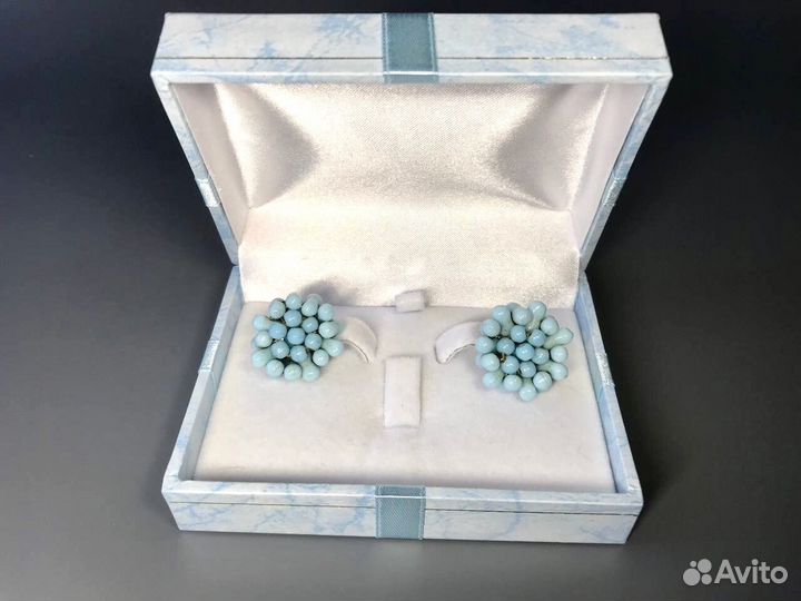 Винтажные серьги клипсы СССР