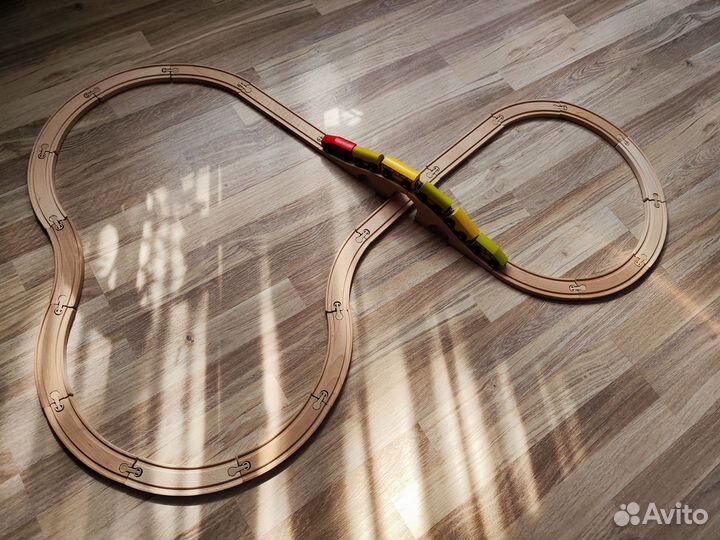 Деревянная железная дорога IKEA