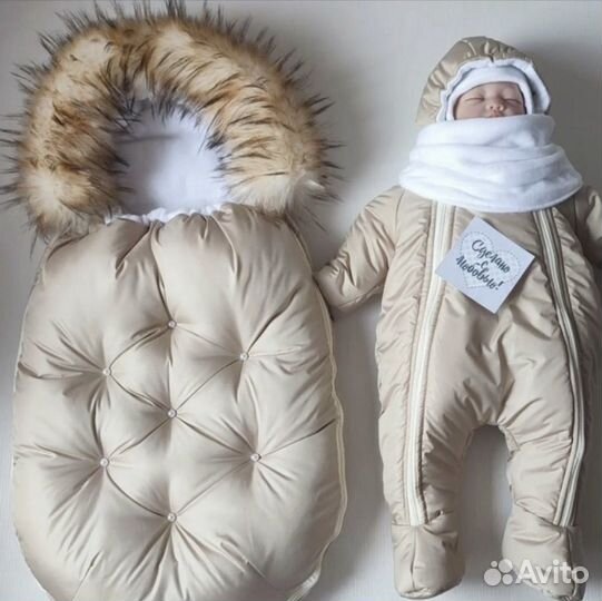 Зимний комбинезон для девочки