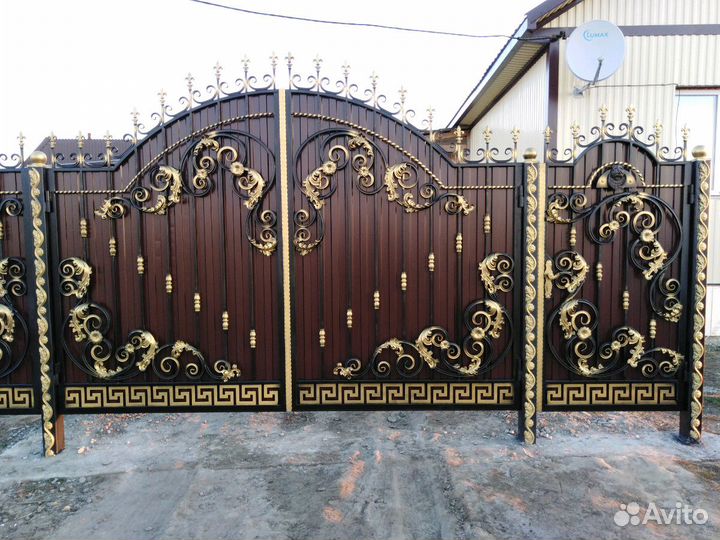 Кованые изделия(Ворота, заборы)