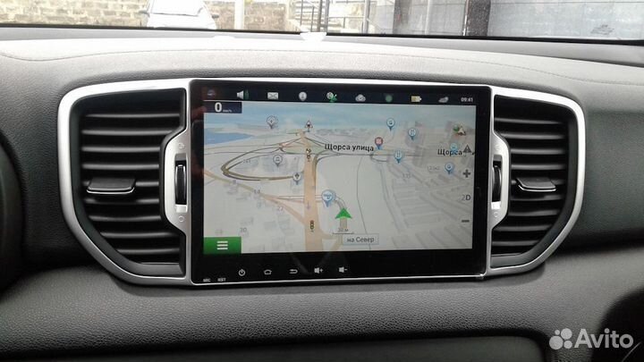 Магнитола на Kia Sportage 4 QL с камерой