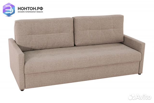 Диван еврокнижка Норд светло-бежевый