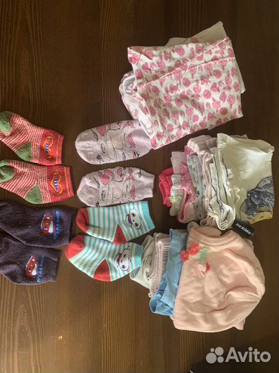 Вещи пакетом на девочку до 1 года