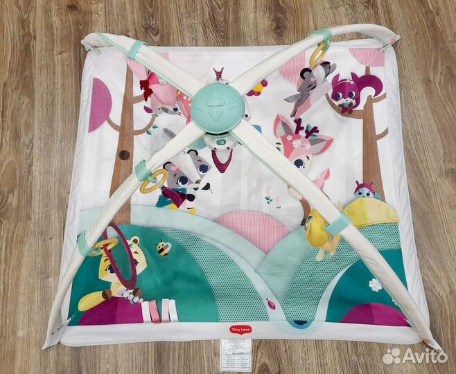 Развивающий коврик tiny love принцесса
