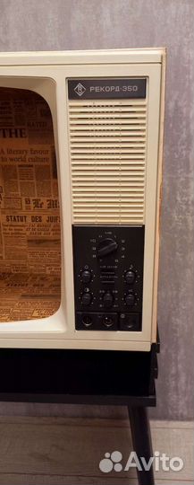 Тумбочка. Тумба СССР. Телевизор