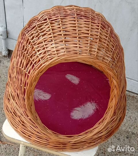 Домик плетеный для кошек и собак