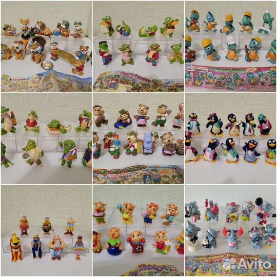 Серии киндер разное