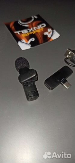 Петличный беспроводной микрофон K-9