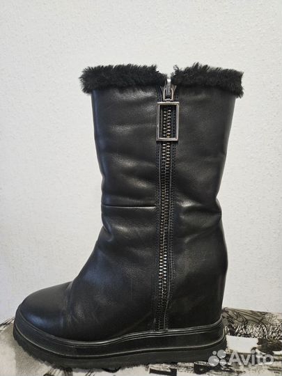 Сапоги женские зимние натуральная кожа