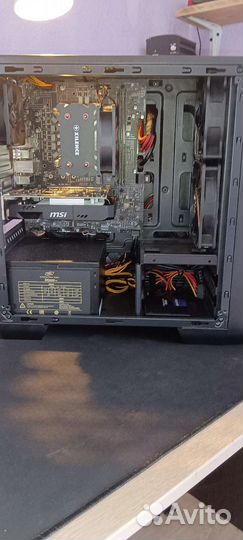Игровой компьютер i3 10105f/rx550/12gb