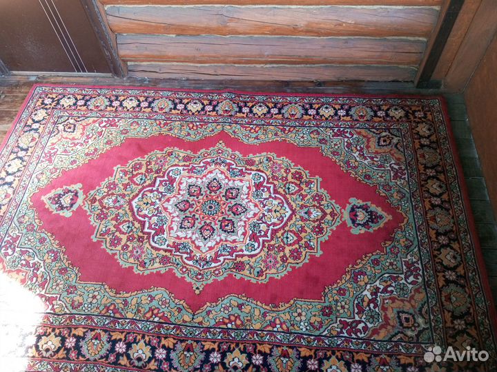 Натуральный шерстяной ковер 3*2