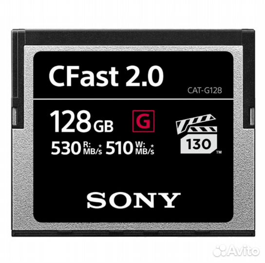 Карта памяти Sony CFast 128gb CAT-G128