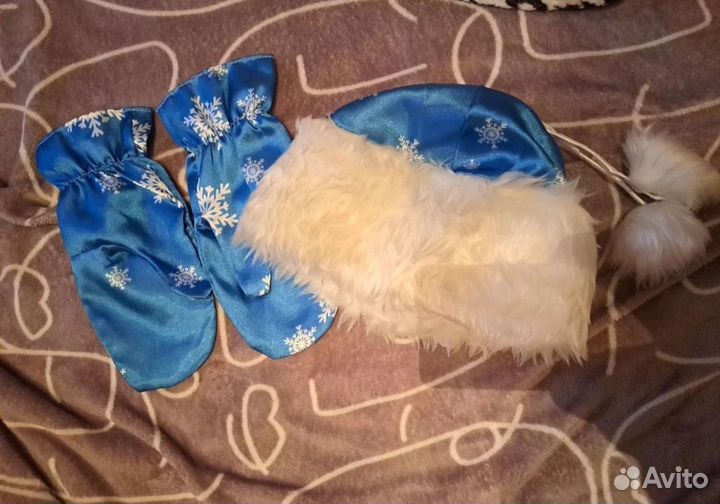 Костюм снегурочки взрослый