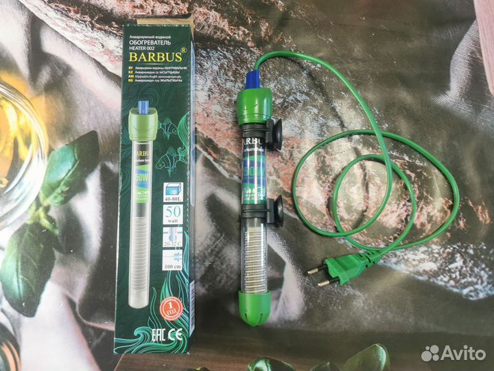 Обогреватели, аэро ф-тр и компрессор для аквариума