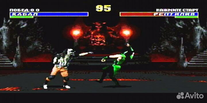 Картридж Sega mortal kombat 3 ultimate