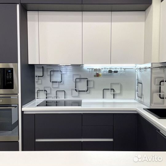 Современная кухня на заказ мдф фасады