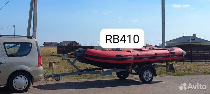 Лодка пвх жесткое дно киль river boats 410