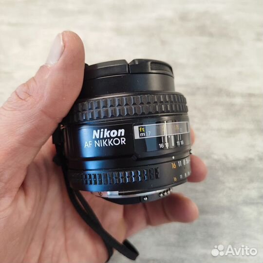 Объектив Nikon AF nikkor 50 mm f/1.4D