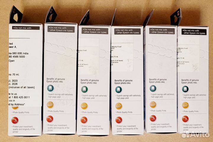 Набор чернил epson 673