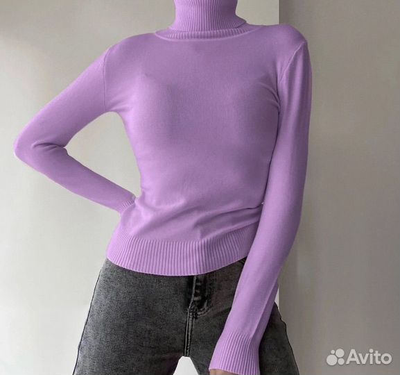 Базовая водолазка (7 цветов,42-48)