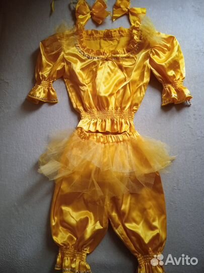 Костюм цыпленка на 4-6 лет