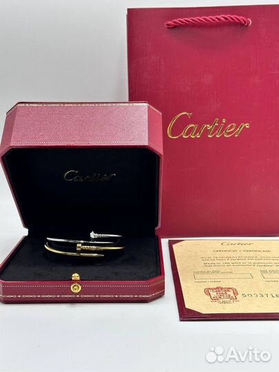 Браслет cartier juste un clou