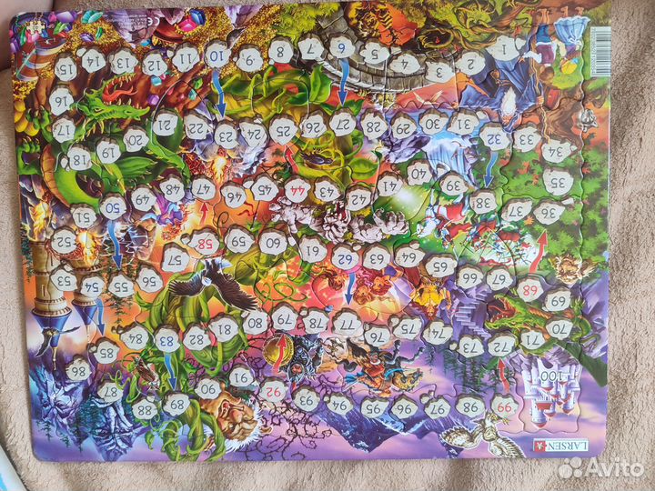 Пазлы Larsen, castorland и другие