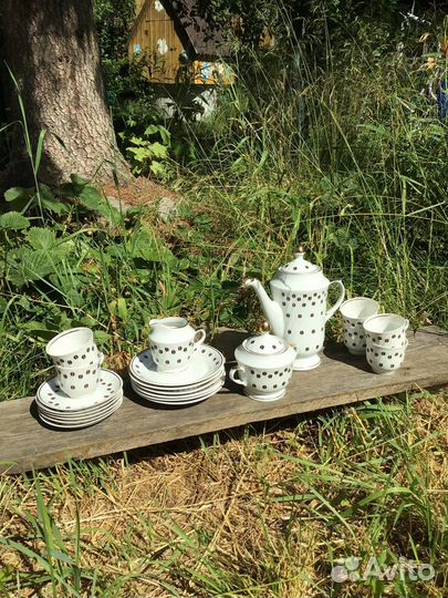 Кофейный сервиз Рига 21 предмет