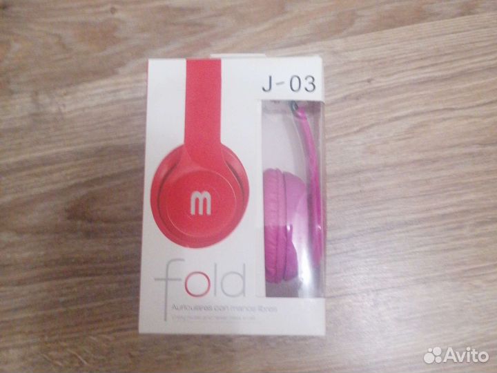 Наушники новые fold J-03