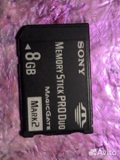 Memory stick Pro Duo 8 Gb