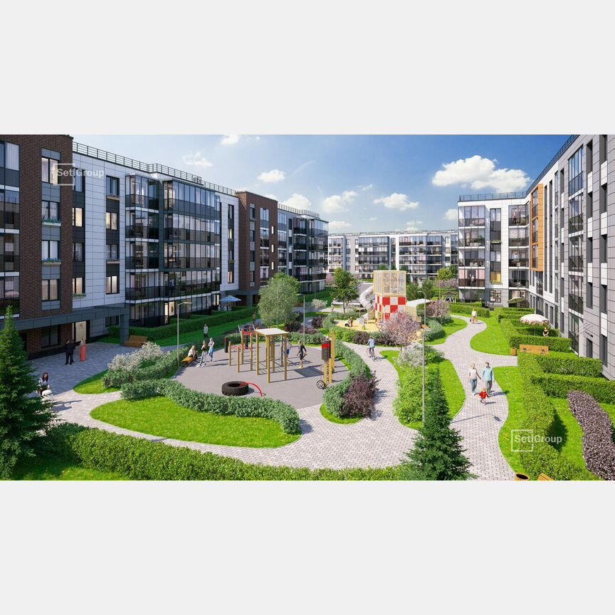 2-к. квартира, 52,5 м², 1/5 эт.