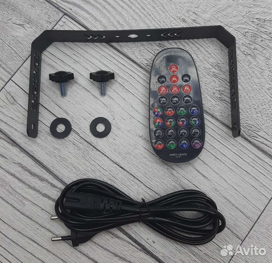 Лазерная светомузыка RGB LED+уф-светодиоды