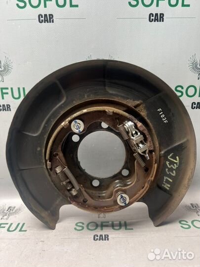 Кожух тормозного диска (пыльник) задний левый