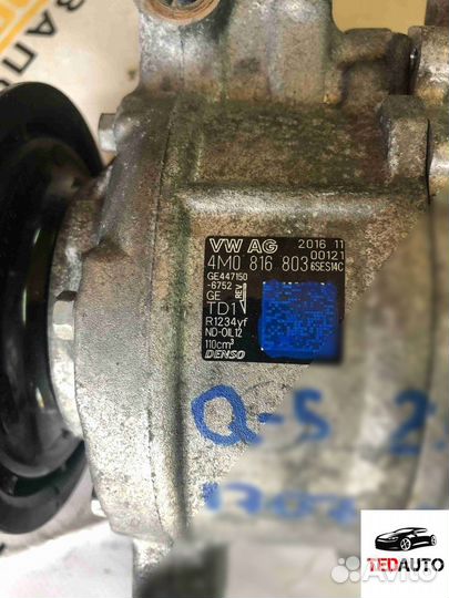 Компрессор кондиционера, Audi A4 2016