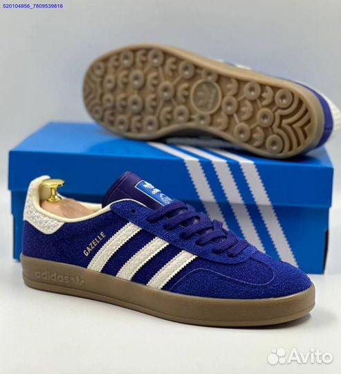 Кроссовки Adidas Gazelle Navy (Арт.67079)