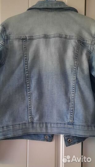 Джинсовая куртка для девочки zara 122