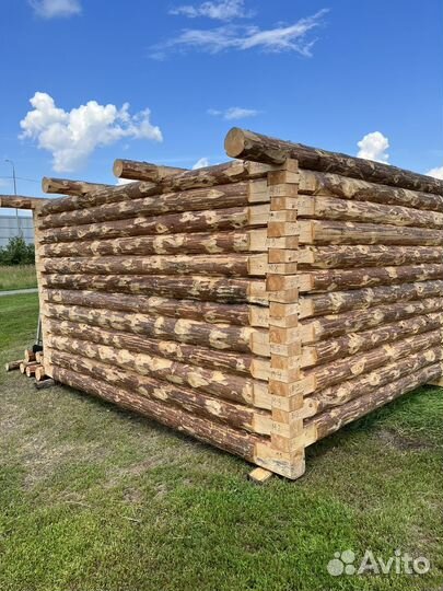 Сруб бани 3х4