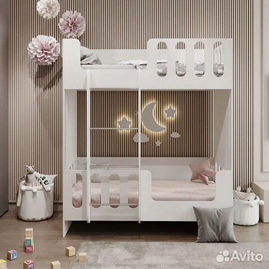 Кроватка двухярусная детская новая в наличии